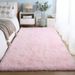Nordic INS Style Gradient Silk Tie-Dye Foldable Long Wool Carpet Bedroom Bedside Rug /_voghion.com