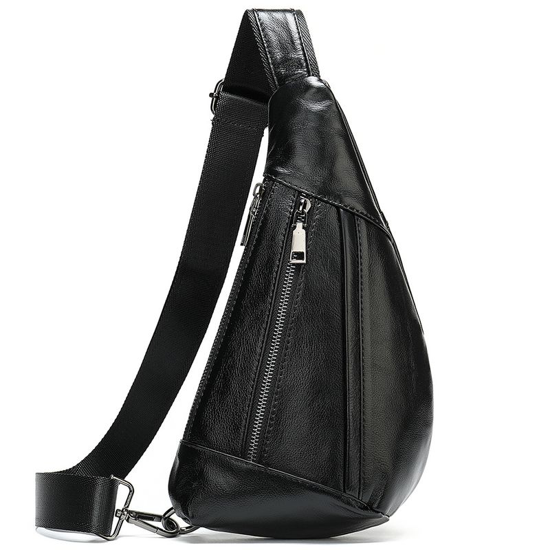 Borsa a tracolla casual da uomo in vera pelle, borsa a tracolla in vera pelle, nuova moda, borsa a tracolla creativa da uomo_voghion.com