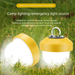 Camping-Atmosphäre, ultralange Batterielebensdauer, Hängelaterne, Outdoor-Campingplatz-Zeltlicht, wiederaufladbare LED, leicht_voghion.com