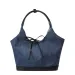 Niche Black And White Patchwork Canvas Tote Large Capacity Versatile Commuter Handbag Shoulder Bag For Women_voghion.com