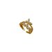 【 Real Gold Plating 】 Open Butterfly Women's Fashion Micro Inlay Light Luxury Finger Ring, Index Finger Ring, Netting_voghion.com