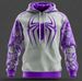 New Spring And Autumn Men's Hoodie Spider 3D Print Three-Dimensional Patch Pocket Fashion Casual Sweatshirt_voghion.com