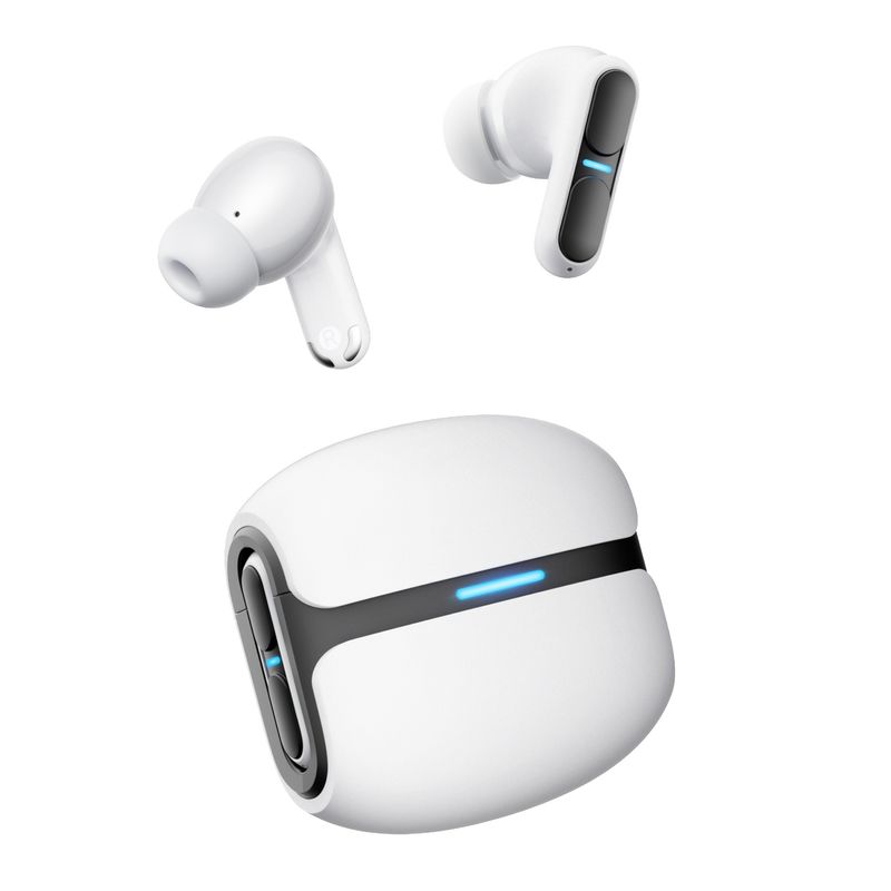 LANGSDOM THETA PRO Wireless Earbuds With Mic, Enhanced Bass Immersive Audio In-Ear Headphones, 45ms Low Latency Wireless 5.3 Game Mode_voghion.com