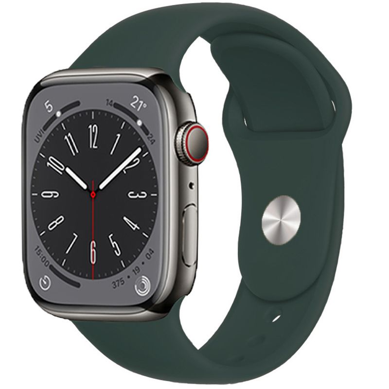 Silikonband fir Apple Watch Band 49mm 45mm 44mm 42mm 41mm 40mm 38mm Watchband Bracelet Gürtel iWatch Serie 8 7 6 5 4 3 SE Band_voghion.com