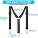 Pet Leash One-to-Two Rope Large Explosion-Proof Dog Car Safety Harness_voghion.com