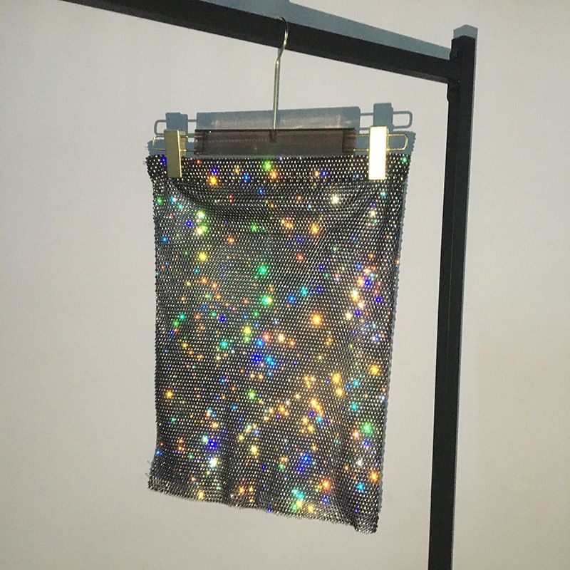 Ropa de mujer, tops de malla con diamantes de imitación, tops de manga larga, atuendo sexy ajustado para chica, tops con diamantes de imitación_voghion.com