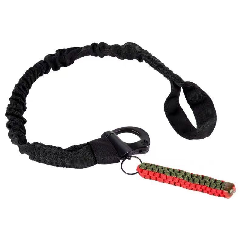 Outdoor Multifunktionales gewebtes Lanyard Anti-Lost Safety CS Gear Quick Release Gun Rope Tactical Waist Seal_voghion.com