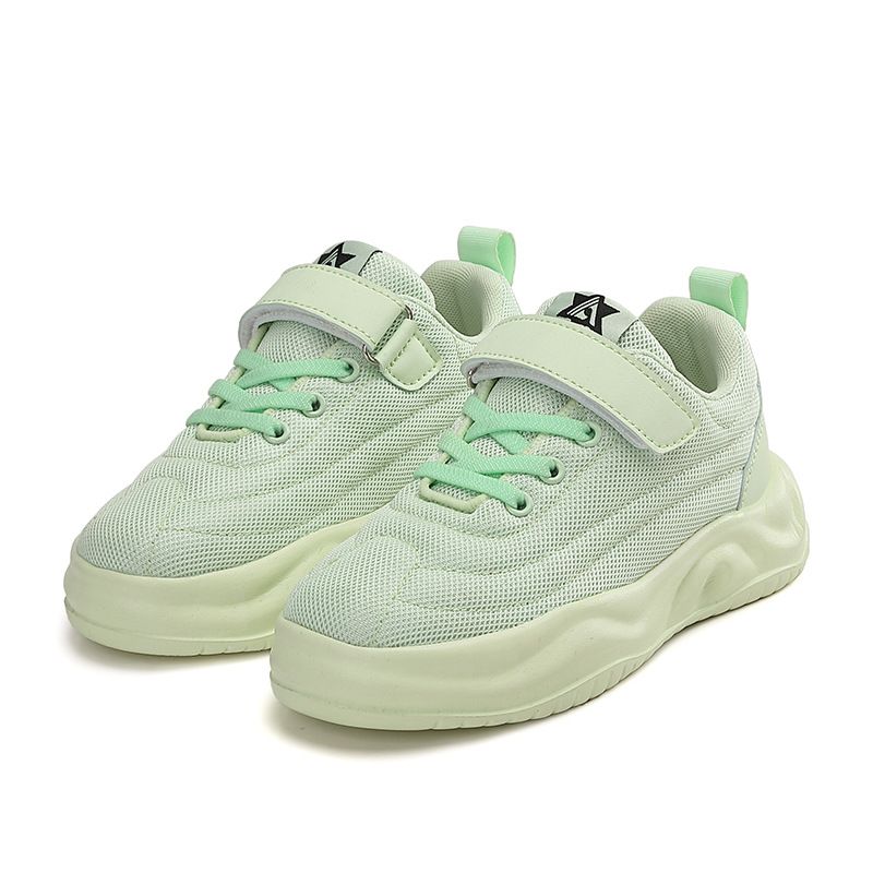 Moeder&Kids Kinderschoenen Jongens en meisjes boardschoenen tarwe mesh schoenen middelgrote kinderen lichte zachte zool casual sportschoenen_voghion.com