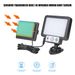 LED Solar Split Wall Lamp 3 Mode Waterproof Motion Sensor Lamps Garden Street Lighting Solar Lamp For Garden Security Wall Light_voghion.com