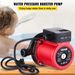 Pompa acqua Pompa ottone 110V Pompa circolatore Ricircolo 4 Avvio automatico circolazione 245W W Raccordi caldi NPT Acciaio inox 3_voghion.com