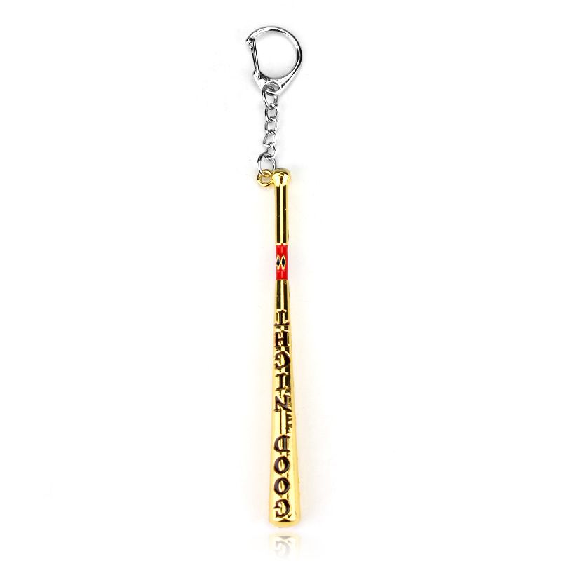 Χαρακτήρες κλασικής ταινίας The Same Keychain Team Creative Baseball Bat Alloy Μπρελόκ Αξεσουάρ αυτοκινήτου για άνδρες Γυναικεία κοσμήματα Δώρα_voghion.com