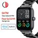 IDW19 Armband Bluetooth Anruf Herzfrequenz Blutsauerstoff Gesundheitsüberwachung Alexa Voice Multi-Sport Smart Watch_voghion.com