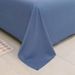 Ins Style Piece Dormitory Single Bed Skin-Friendly Cotton Home U Solid Color Simple Double Brushed Kang Sheet_voghion.com