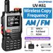Bafeng UV-K61 Walkie Talkie Air Wireless Cpy Frequenza AM FM 999CH Full Band NOAA Tipo-C UV-5R UV-K6 Ham aggiornato_voghion.com