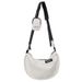 Casual Dumpling Bag Sportsstil Crossbody-taske Dame Stor Kanvas-taske Studenterklasse Skuldertaske Pendlertaske Trendy_voghion.com