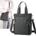 Men's Handbags Light And Large-capacity Computer Bag Men's Business Sense Canvas Hand-held Messenger Bag Leisure Shoulder Bag_voghion.com