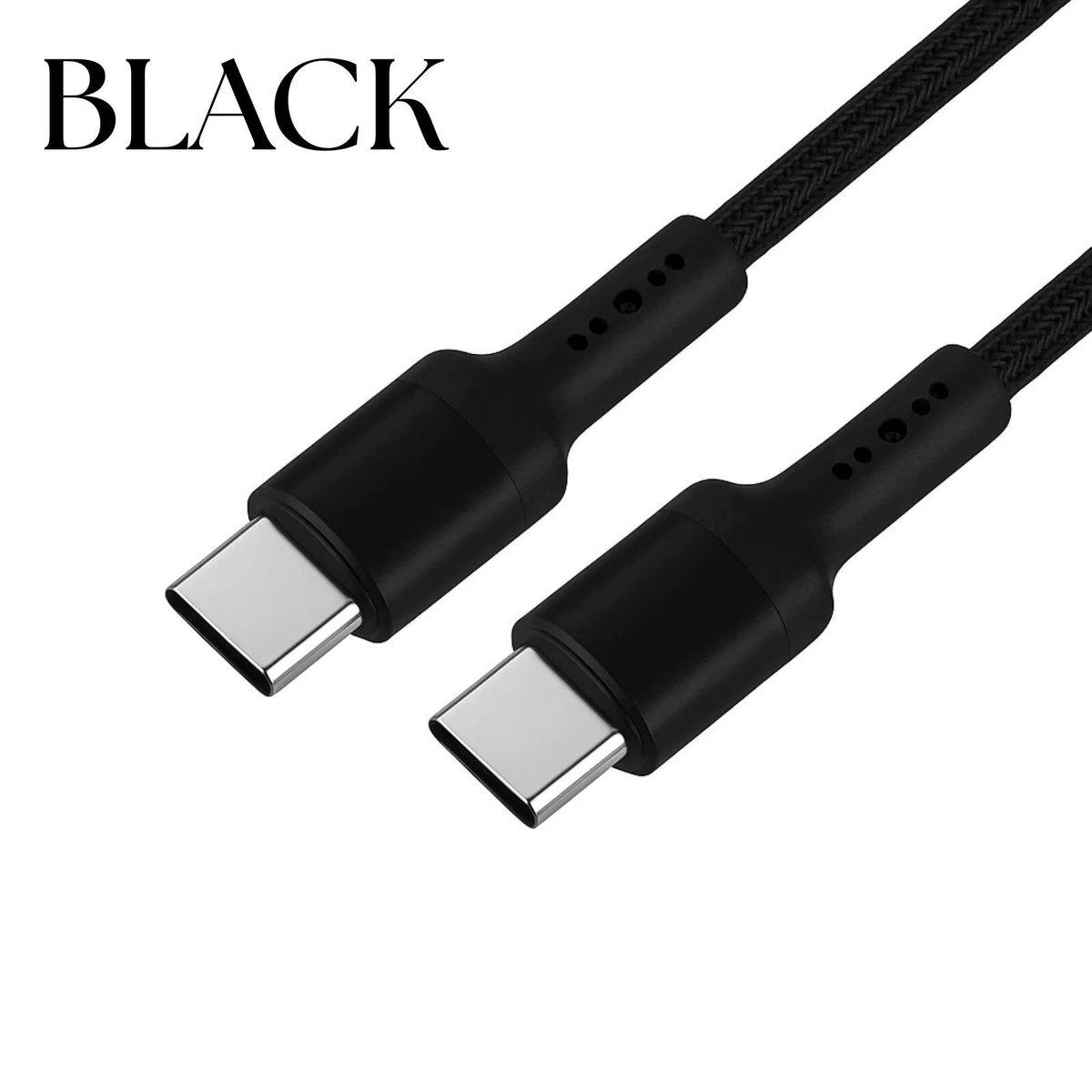 Câble de charge rapide USB C vers Type C 3 A pour téléphone portable Samsung_voghion.com