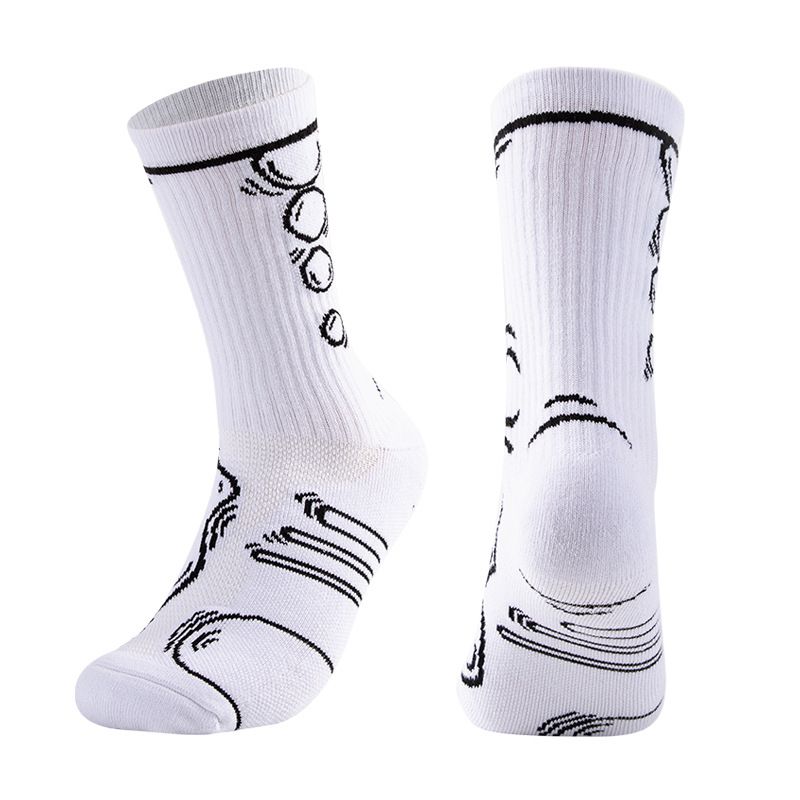 Sports & Entertainment basketball socks men's mid tube socks towel bottom professional elite socks high top running sports socks_voghion.com