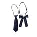 2024 New No-Knot JK Bow Tie Solid Color Set Wholesale_voghion.com