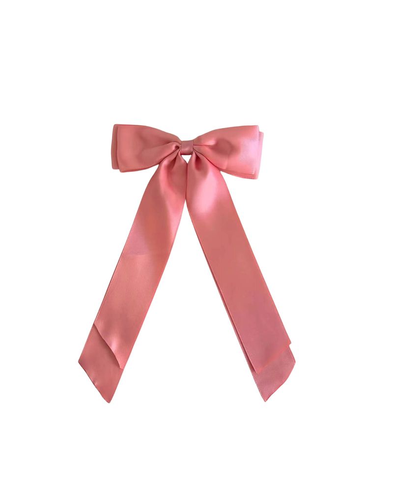 Forcina per capelli con fiocco e nastro, per ragazza, semplice, temperamento, tutti abbinati, accessori per capelli di alta qualità per la parte posteriore della testa_voghion.com