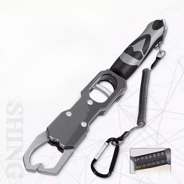 Köderkontrollgerät groß mit Waagensatz, multifunktionale Entfernungsklemme, Fischzange_voghion.com