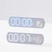 Minimalist Electronic Creative Multifunctional LED Alarm Temperature Jumping Seconds Display Countdown Bedside Clock_voghion.com