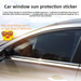 Innen Seite Fenster Elektrostatische Klebstoff Auto Panel Sonnenschutz Sonnenschutz Aufkleber 2 Stück_voghion.com