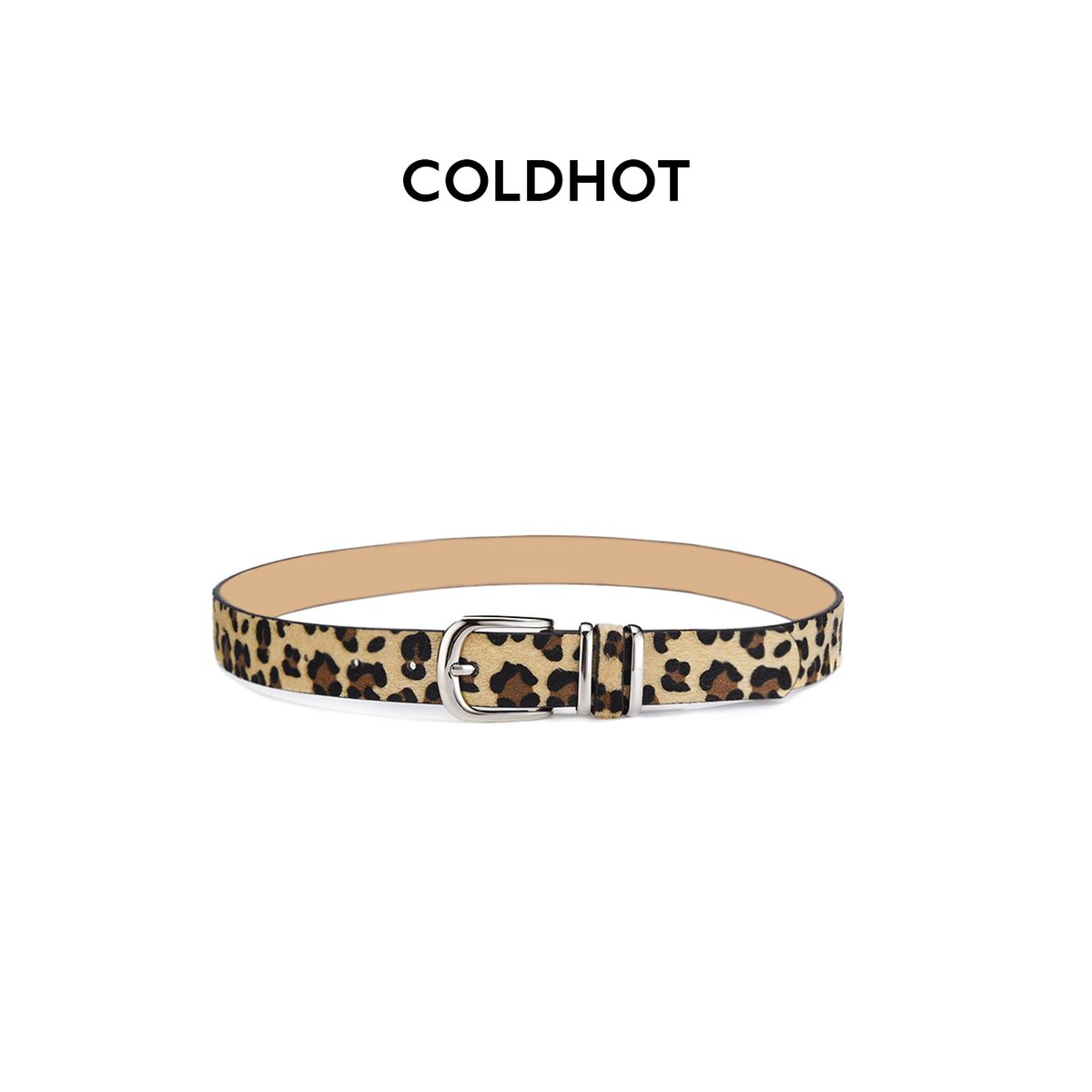 Cintura COLDHOT originale con fibbia ad ardiglione, stampa leopardata e stampa serpente, cintura alla moda, versatile, retrò Y2k, Shibuya Spice Girl_voghion.com