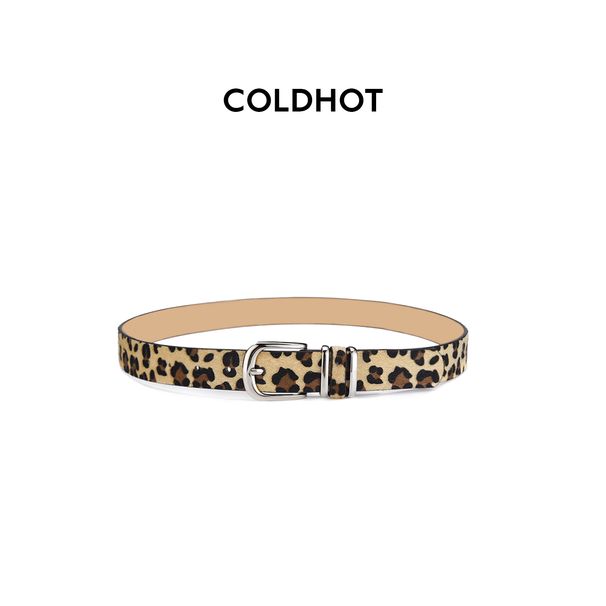 Cintura COLDHOT originale con fibbia ad ardiglione, stampa leopardata e stampa serpente, cintura alla moda, versatile, retrò Y2k, Shibuya Spice Girl_voghion.com