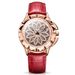 MEGIR Women's Fashion Watch With Rhinestones & Luminous Hands - Waterproof Quartz Watch For Casual Wear (White/Red)_voghion.com