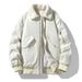 Fattened Plus Size Lamb Wool Jacket Cotton Jacket Men's Loose Fat Thickened Cotton Jacket_voghion.com