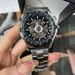 Men's Automatic Skeleton Mechanical Watch With Stainless Steel Band - World Time Function, 50mm Dial, Water Resistant Automatic Mechanical Steel Belt_voghion.com