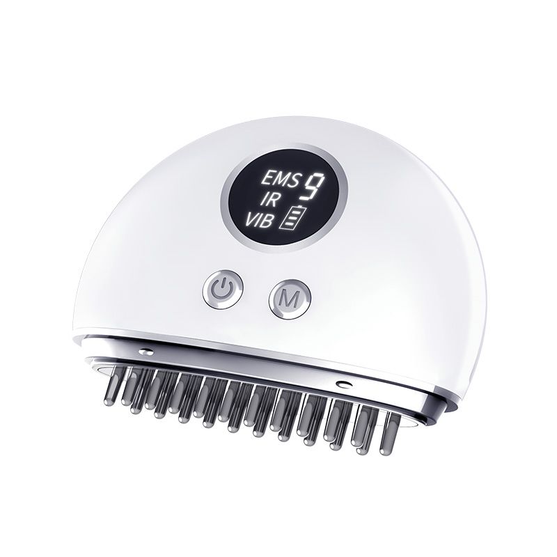 Micro-corrente vibração ems cabeça relaxamento massageador guasha led microcorrente rosto pescoço corpo levantamento da pele r 70% de desconto_voghion.com