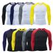 Unbeatable Quality New Men's Compression Sports Fitness Suit, Jogging Tight Fitting And Quick Drying T-shirt, Basketball Training Top_voghion.com