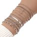 Alloy Basic Men And Women Set Cuban Fashion Minimalist Multi-layer Chain Bracelet 10 Pieces_voghion.com