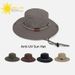 Vendita calda secchiello per esterni per uomo e donna tesa larga pesca escursionismo Boonie anti UV berretto parasole pieghevole arrampicata caccia cappello da pescatore_voghion.com