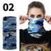 LazyZoom American Sports Magic Multi-functional Seamless Transformable Cycling Headband Face Mask Bandana_voghion.com