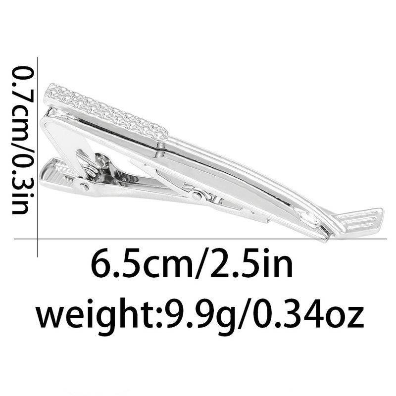 Gold key guitar shape metal tie clip men's business casual tie pin tie clip new product_voghion.com