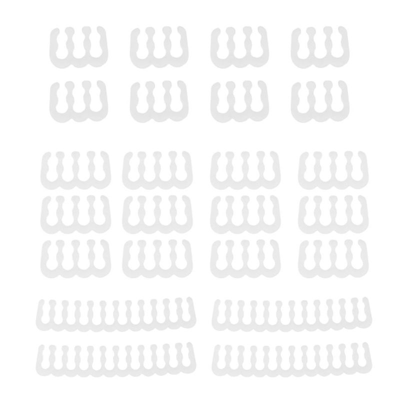 24 buc/set PP pieptene reutilizabil 6/8/24 pini calculator cablu de alimentare clemă organizator cablu gestionare pentru desktop_voghion.com