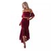 Shengshi's New One Shoulder Lace Dress For Women, Fashionable Evening Gown, Slim Fit Christmas Thanksgiving Halloween Valentine's Day_voghion.com
