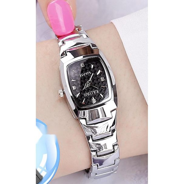 Wolfraam stalen vierkante waterdichte minimalistische temperament student kleine wijzerplaat modieuze en trendy dames quartz horloge_voghion.com