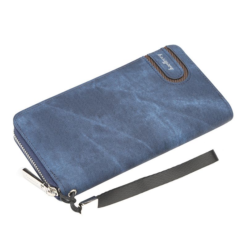 BAELLERRY Herrenbrieftasche Neue Ankunft Lange Reißverschlussbrieftasche Hohe Qualität Lässige Handtasche Männer Handschlaufe Clutch_voghion.com