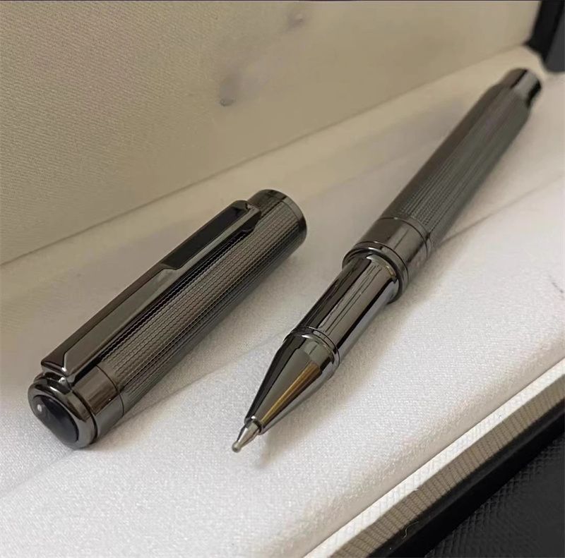 Luxury Starwalker 163 Dark Blue Metal Ballpoint Pen Rollerball Pen Fountain Pens Stationery Office School Supplies With Writing High Qualit_voghion.com