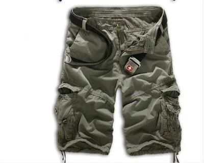 2024 Internet celebrity latest model Spring/Summer Thin Workwear 5-point Pants Men's Leisure Shorts K19_voghion.com