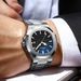 Steel Belt Watch Couple Luminous Waterproof Fashion Business Calendar Men And Women Quartz Watch Daily Commute Leisure Birthday Valentine's Day Gift_voghion.com