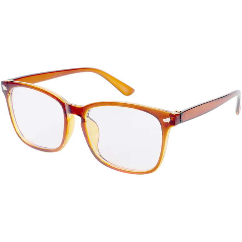 Modische, blaue Licht blockierende Computer-Gaming-Brille für Männer, Anti-Augenüberanstrengung, UV400, klare Linse, Augenschutz_voghion.com