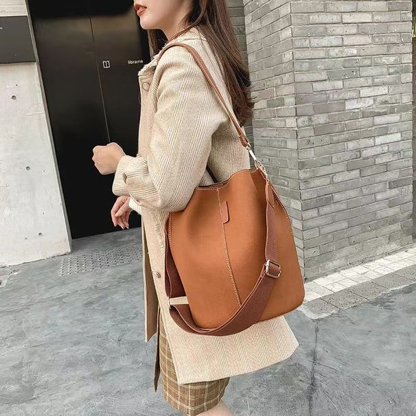 Bag For Women 2025 New Trendy Korean Version Versatile Cross Single Shoulder Frosted Large Capacity Fashionable Casual_voghion.com
