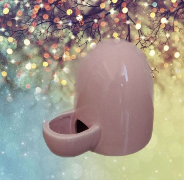 Kerámia kisállat automata hörcsög csendes etetővíz adagoló, mini süni vízforraló_voghion.com