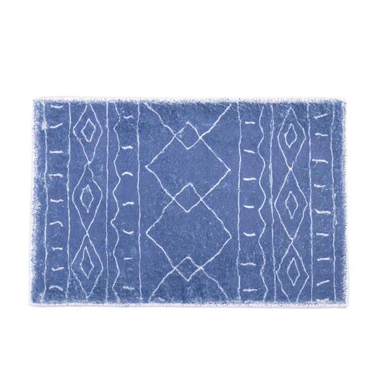 Geometric Door Mats, Digital Printing Technology Lines, Lambskin Absorbent And Non Slip Floor Mats_voghion.com