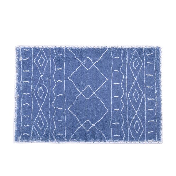 Geometric Door Mats, Digital Printing Technology Lines, Lambskin Absorbent And Non Slip Floor Mats_voghion.com